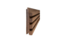 Thermowood Kőris Falburkolat C72 Profil 26×118